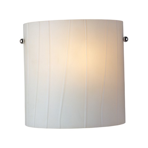 1-Light Wall Sconce - White : Target