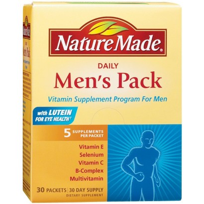 UPC 031604010256 product image for Nature Made Daily Men's Vitamin Pack - 30 Count | upcitemdb.com