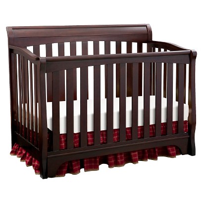 Delta Children's Products Eclipse 4-in-1 Convertible Crib - Black Cherry