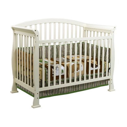 DaVinci Thompson 4 in 1 Convertible Crib including Toddler Rail in Pearl White