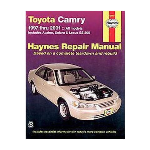 haynes toyota camry automotive repair manual #7