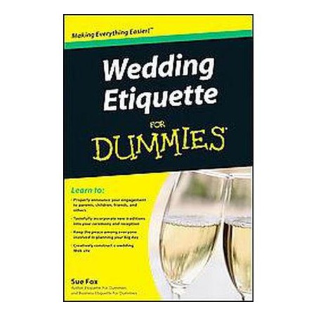 Wedding Etiquette For Dummies ( For Dummies Series) (Paperback)