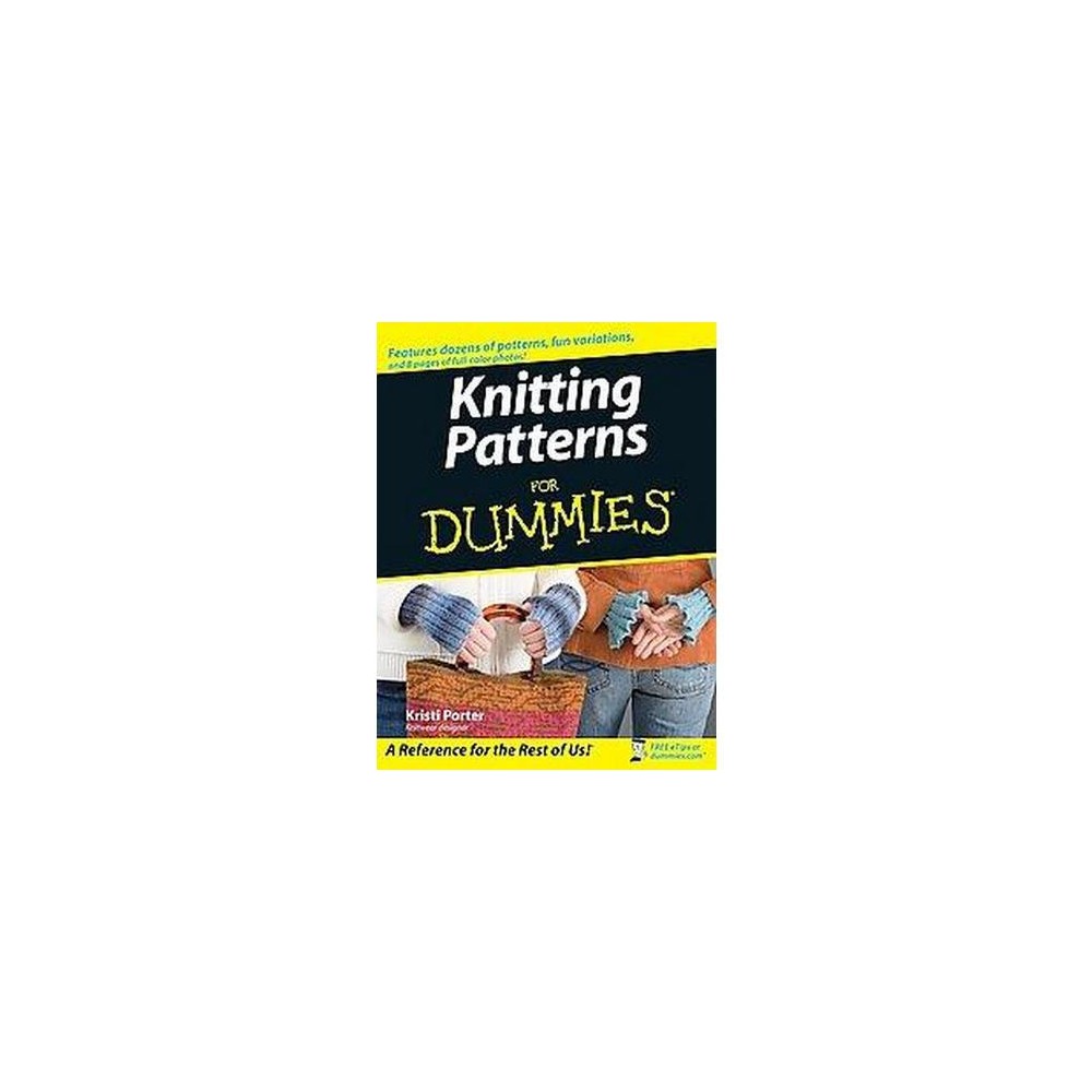 KNITTING PATTERNS FOR DUMMIES (PAPERBACK)