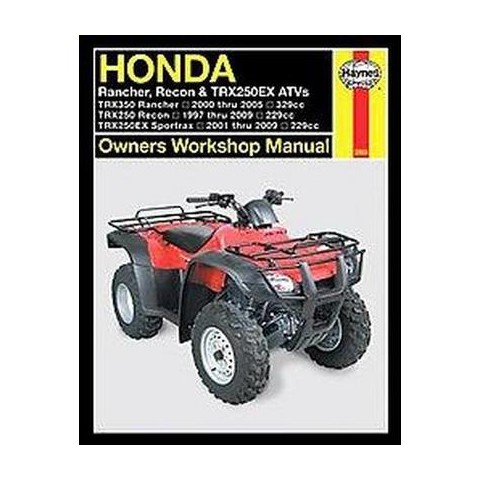Honda atv workshop manuals #1