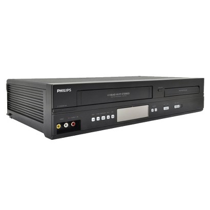 UPC 609585190085 product image for Philips DVD/VCR Dual Player - Black (DVP3355V/F7) | upcitemdb.com