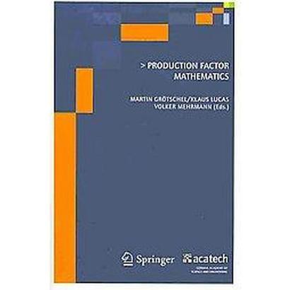 ISBN 9783642112478 product image for Production Factor Mathematics (Paperback) | upcitemdb.com