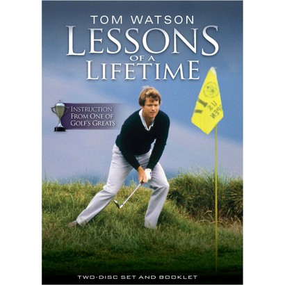 Tom Watson Lessons of a LifeTime Golf 2 Disk DVD