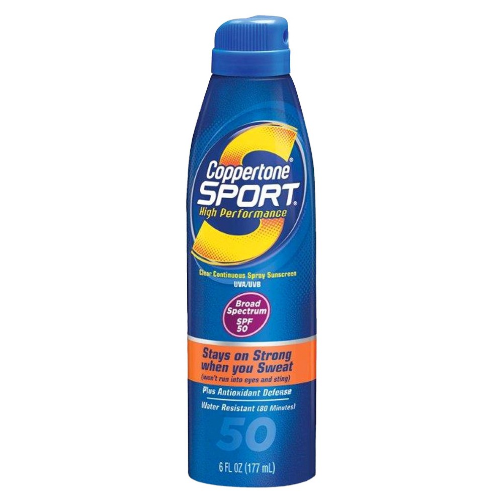 UPC 041100001672 product image for Coppertone Sport Sunscreen Spray SPF 50 | upcitemdb.com