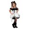 Girl's Gothic Ballerina Costume. Additional View 1