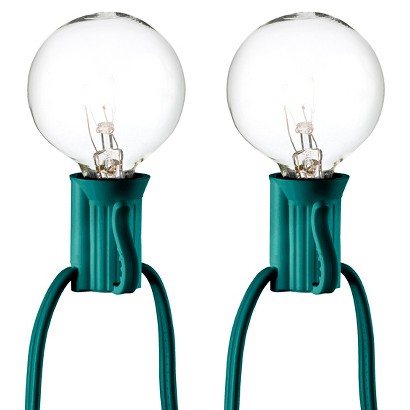 Room Essentials 25ct Clear Globe Lights : Target