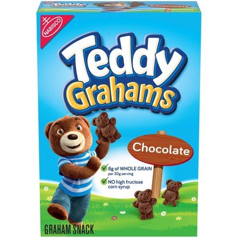 Teddy Graham Chocolate Graham Snacks 10 oz