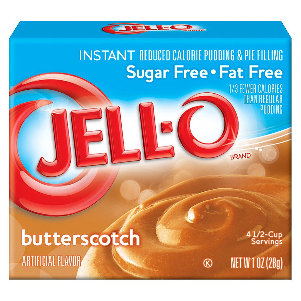 UPC 043000205532 product image for Jell-O Instant Sugar Free-Fat Free Butterscotch Pudding and Pie | upcitemdb.com