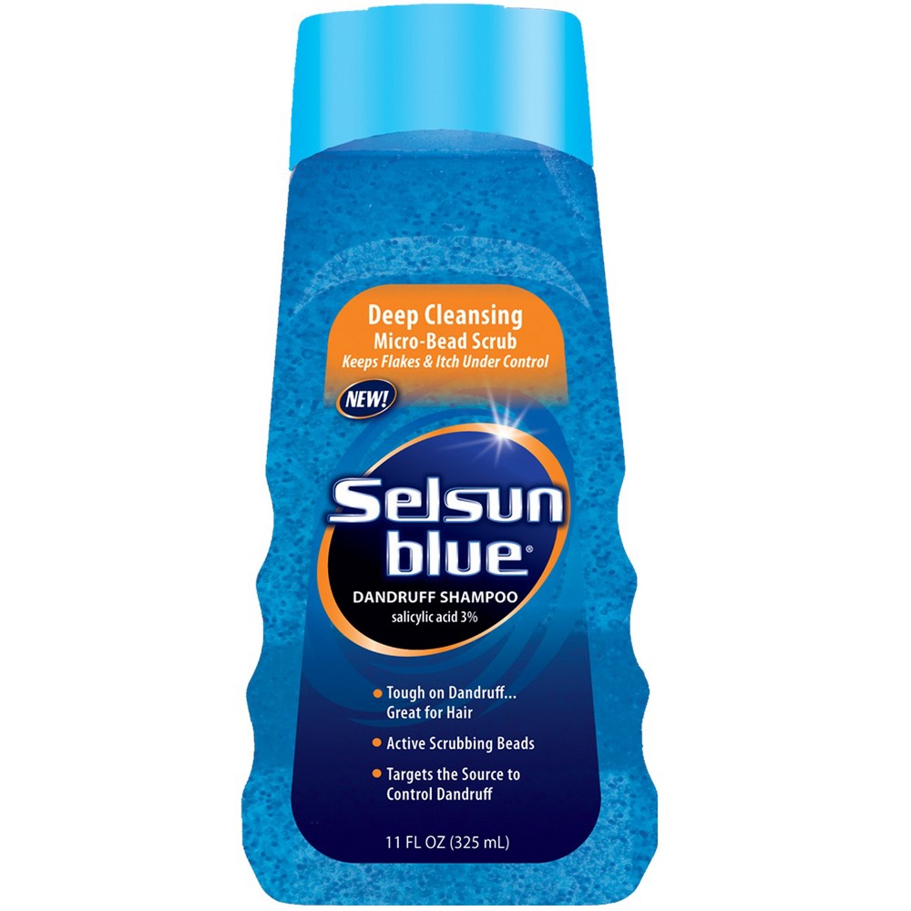 UPC 041167601112 product image for Selsun Blue 11-oz. Micro-Bead Scrub Dandruff Shampoo | upcitemdb.com