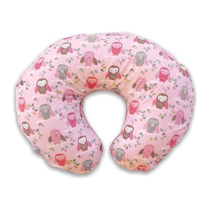 Boppy Bare Naked Pillow with Slipcover & $30 Bonus Gift - Pink Owls