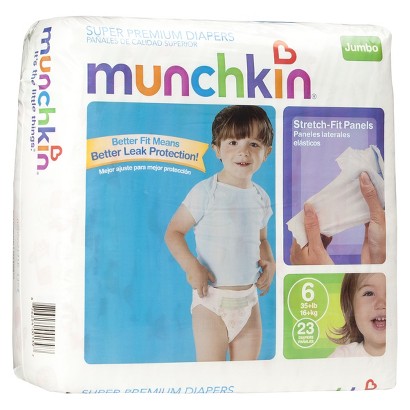 Munchkin Baby Diapers - Jumbo Pack (Select Size) product details page