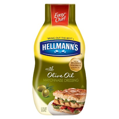 UPC 048001108943 product image for Hellmann's Mayonnaise Dressing Squeeze with Olive Oil 22 oz | upcitemdb.com