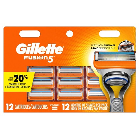 Gillette Fusion Manual Men's Razor Blade Refills... : Target