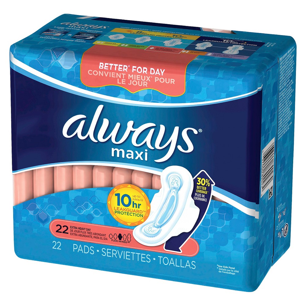 Always Sanitary Napkins UPC & Barcode