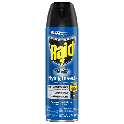 UPC 046500016608 product image for Raid Flying Insect Killer Outdoor Fresh Scent 15 oz | upcitemdb.com