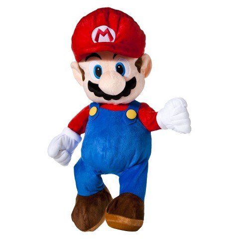 mario plush pillow