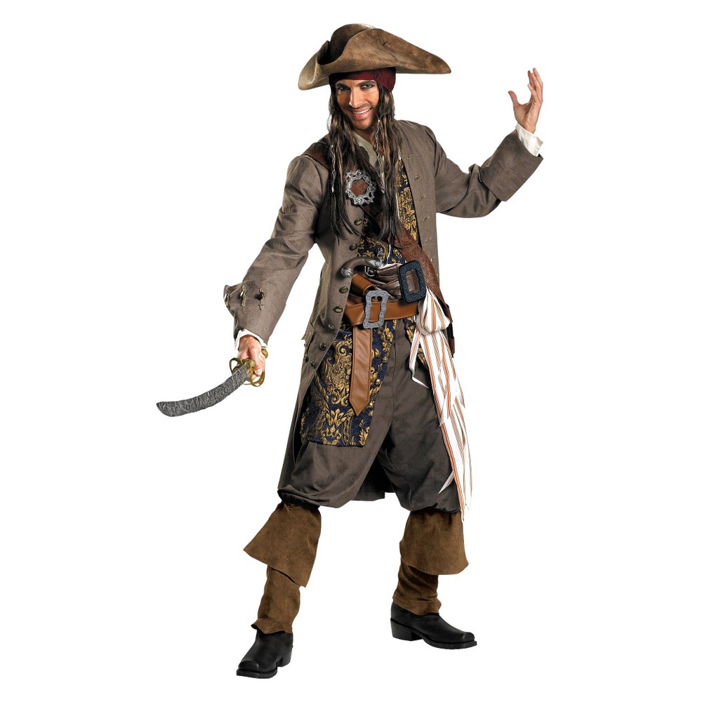 UPC 039897298597 product image for Men's Pirates of the Caribbean - Jack Sparrow Plus Costume | upcitemdb.com