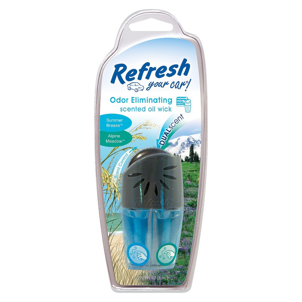 Refresh Your Car Summer Breeze Gel Car Air Freshener, 8 oz. Can