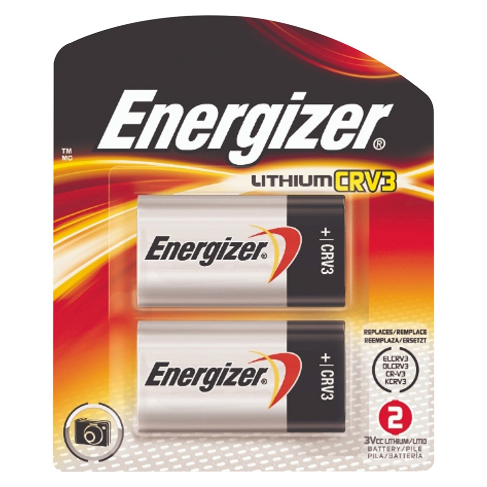 UPC 039800042880 product image for Energizer Photo Lithium CRV3 Batteries 2 Count (ELCRV3BP2) | upcitemdb.com