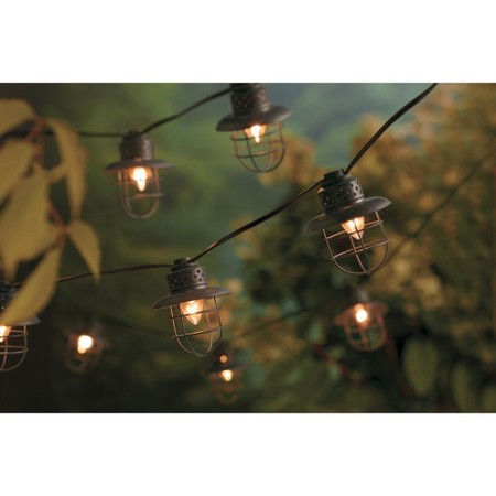 Metal Cage String Lights (10ct) - Smith & Hawken : Target