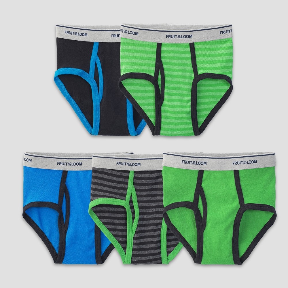 Fruit of the Loom Men's 5-Pack Assorted Briefs - Colors May Vary, AssortedL