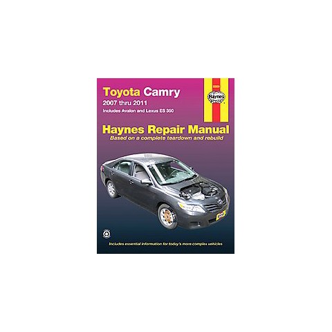 haynes toyota camry automotive repair manual #5