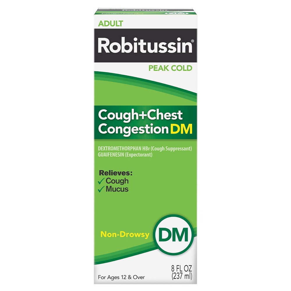 UPC 300318736180 product image for ROBITUSSIN 8FLOZ PEAK CLD CGH DM | upcitemdb.com