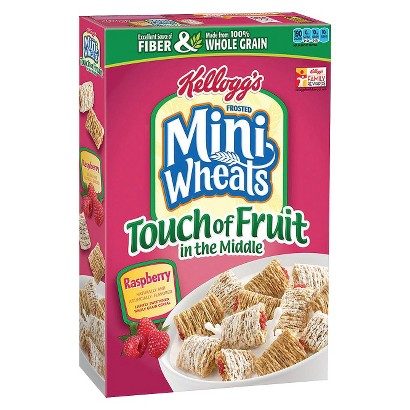 UPC 038000597039 product image for Kellogg's Frosted Mini-Wheats Raspberry with a Touch of Fruit in the | upcitemdb.com