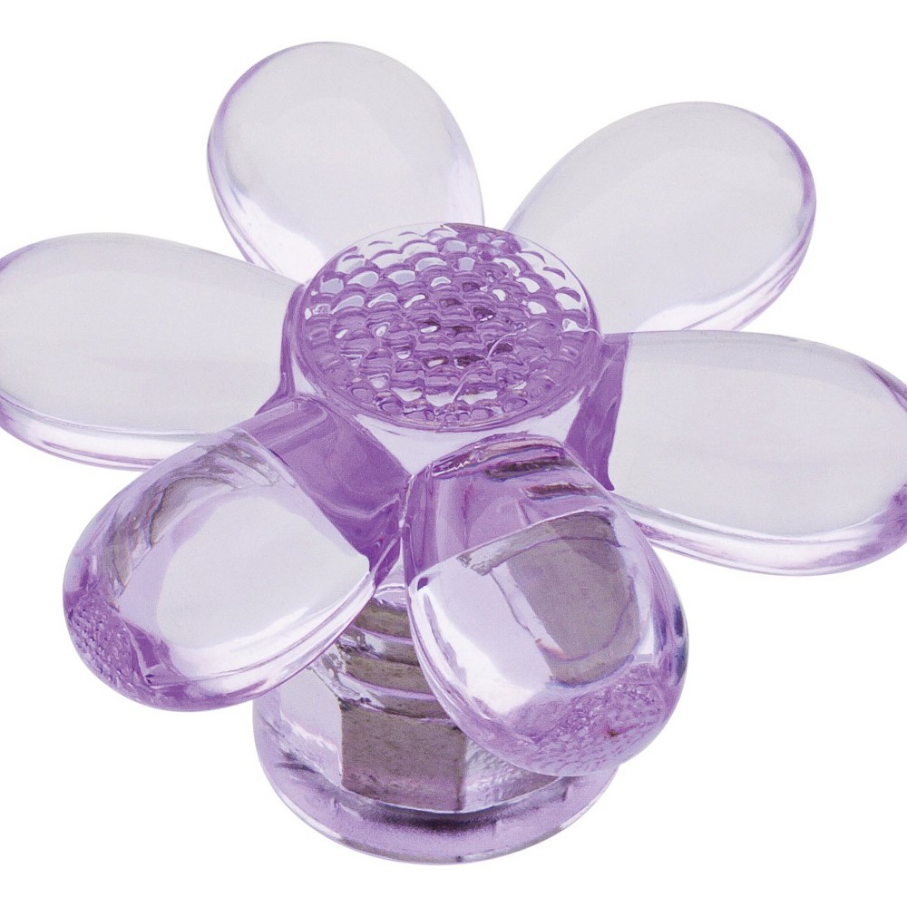 UPC 885785607695 Threshold 4Pack Acrylic Flower Knob Lavender