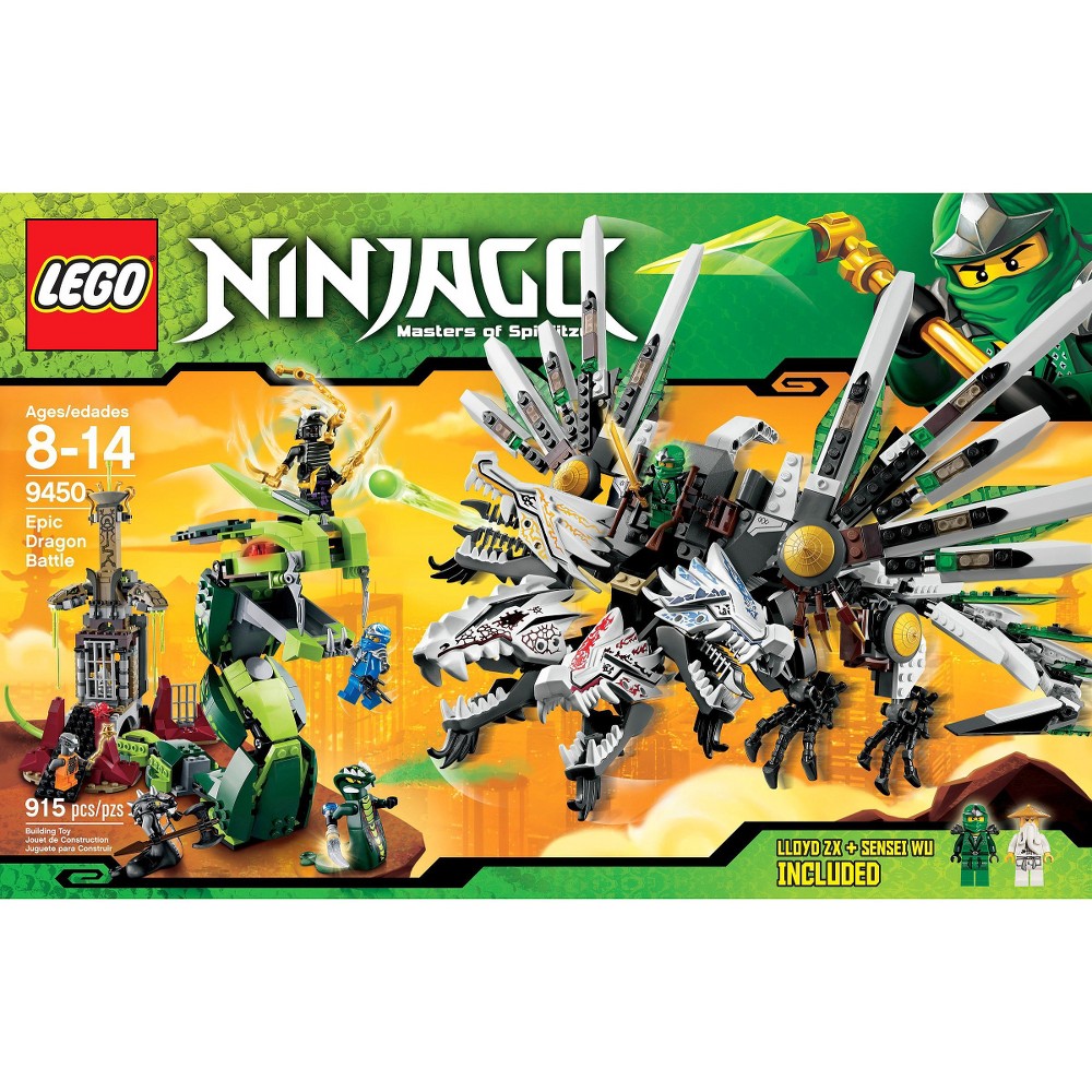 UPC 673419165563 product image for Lego Ninjago Epic Dragon Battle 9450 | upcitemdb.com
