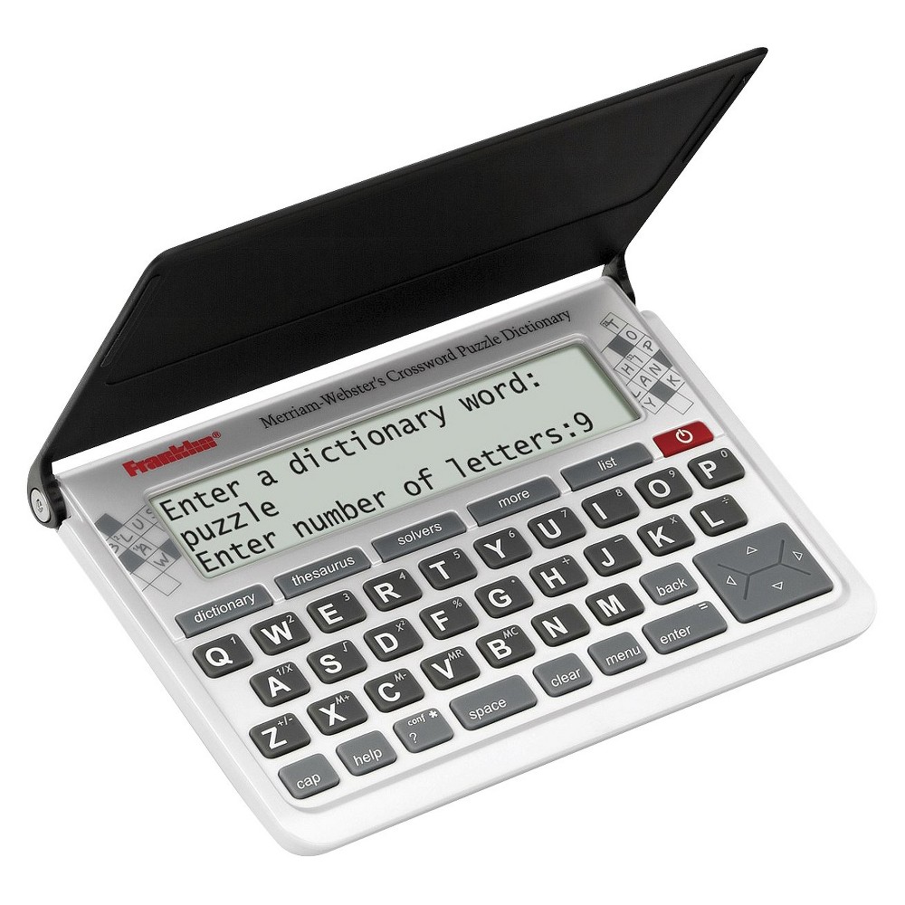 UPC 084793998249 product image for Franklin Merriam-Webster Crossword Puzzle Dictionary - Gray/Black | upcitemdb.com