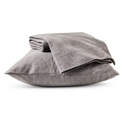 Room EssentialsÂ® Twin XL Jersey Sheet Set product details page