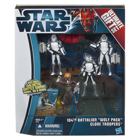 Star Wars 104Th Battalion "Wolf Pack" Clone Troopers Ultimate Gift Set