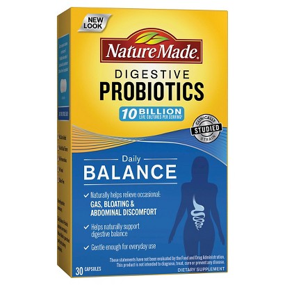 UPC 031604027605 product image for Nature Made Digestive Health Probiotic Capsules - 30 Count | upcitemdb.com