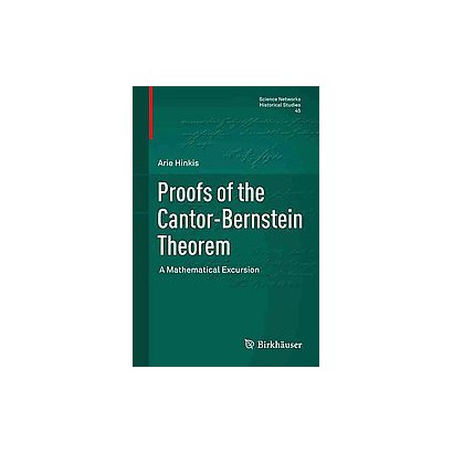 ISBN 9783034802239 product image for Proofs of the Cantor-bernstein Theorem (Hardcover) | upcitemdb.com