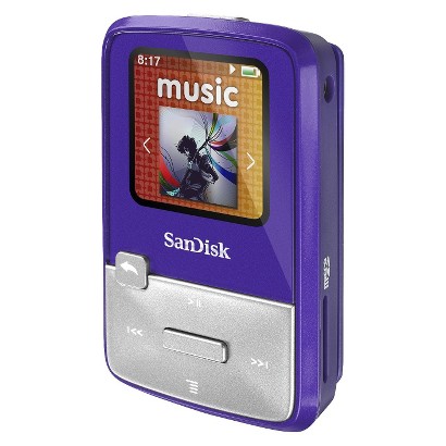 UPC 619659070816 product image for SanDisk Sansa Clip Zip 4GB MP3 Player - Purple (SDMX22-004G-A57P) | upcitemdb.com