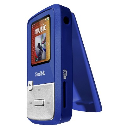 UPC 619659070809 product image for SanDisk Sansa Clip Zip 4GB MP3 Player - Blue (SDMX22-004G-A57B) | upcitemdb.com