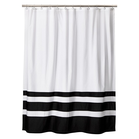 Black And White Chevron Curtain Panels