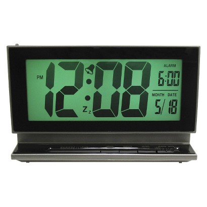 UPC 083275078370 product image for Multifunction Alarm Clock - Gray | upcitemdb.com