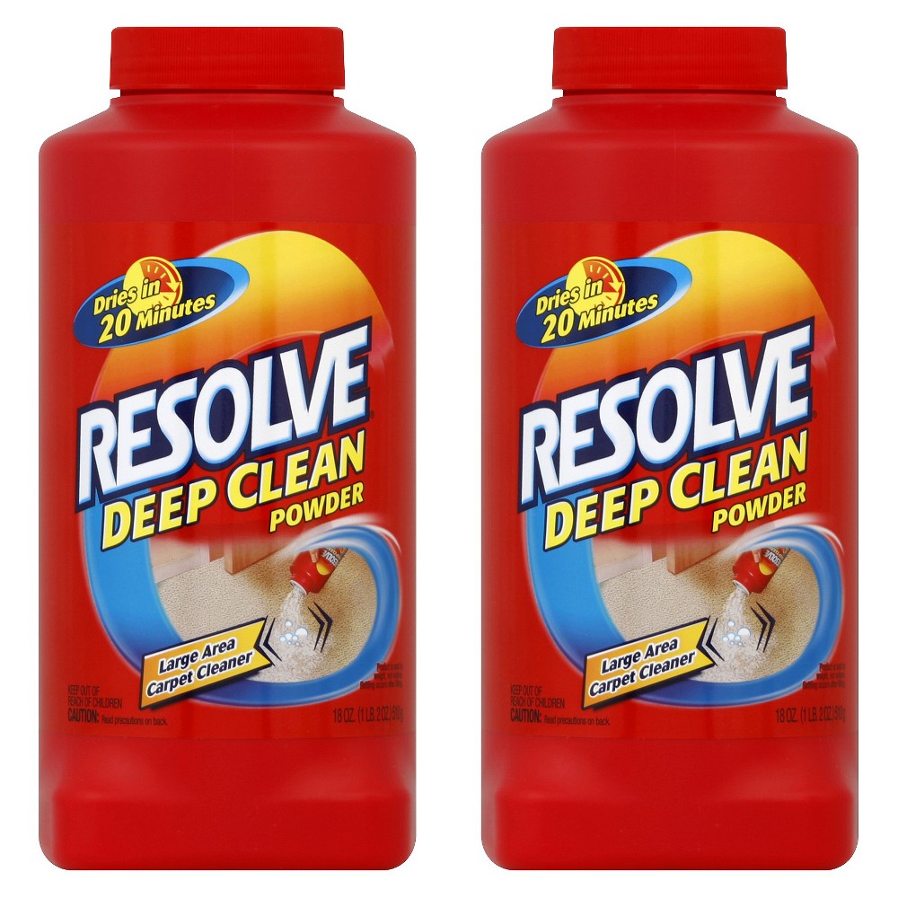 UPC 019200817608 product image for Resolve Deep Clean Powder, 18 Ounces, 2 Pack | upcitemdb.com