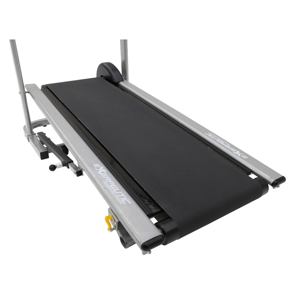 UPC 890598010051 product image for Exerpeutic 250 Manual Treadmill with Heart Pulse Sensors | upcitemdb.com