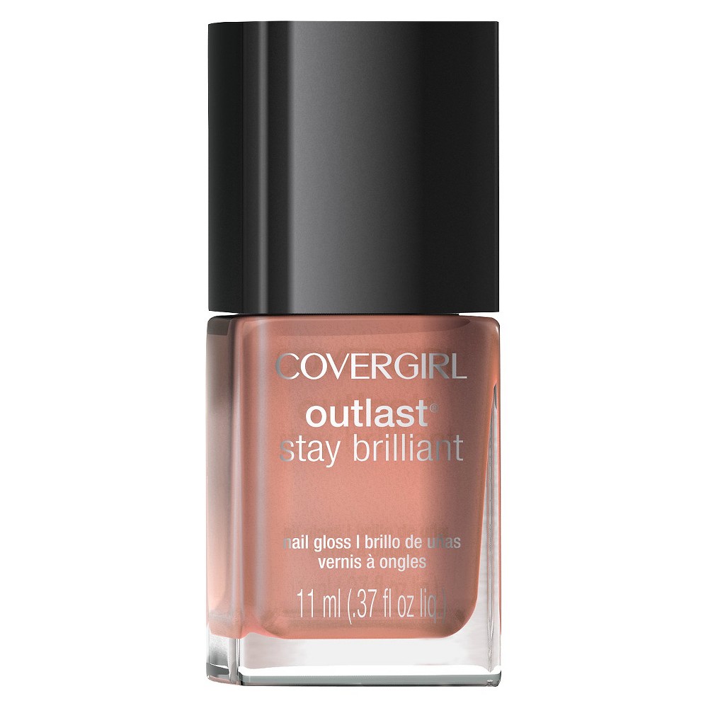 UPC 008100007417 product image for CoverGirl Outlast Stay Brilliant Nail Gloss - Peaches & Cream 125 | upcitemdb.com