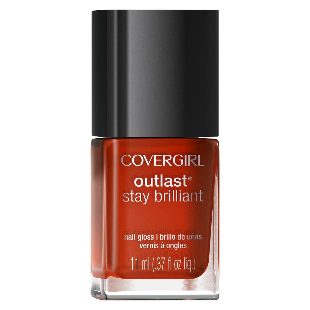 UPC 008100007653 product image for CoverGirl Outlast Stay Brilliant Nail Gloss - Go-Go Mango 345 | upcitemdb.com