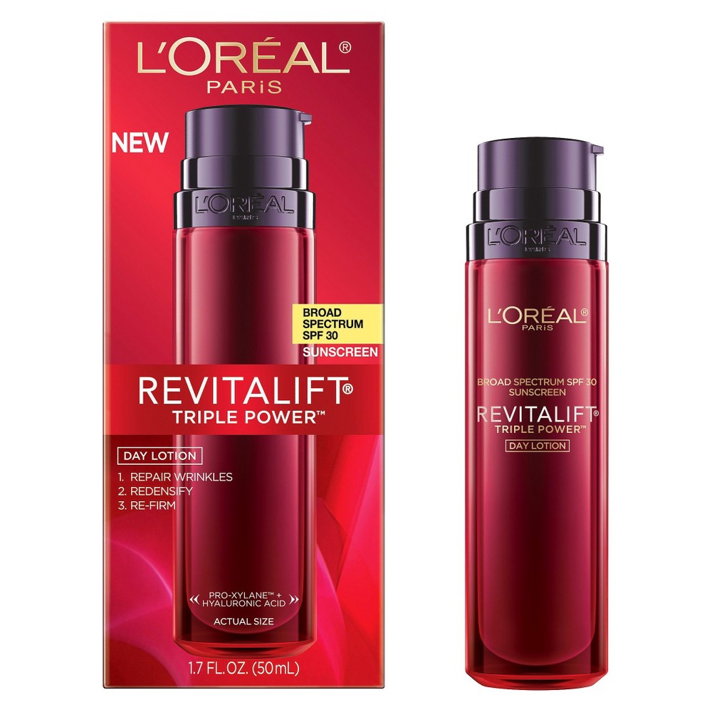 UPC 071249240823 product image for L'Oreal Paris Revitalift Triple Power Day Lotion SPF 30 - 1.7 fl oz | upcitemdb.com