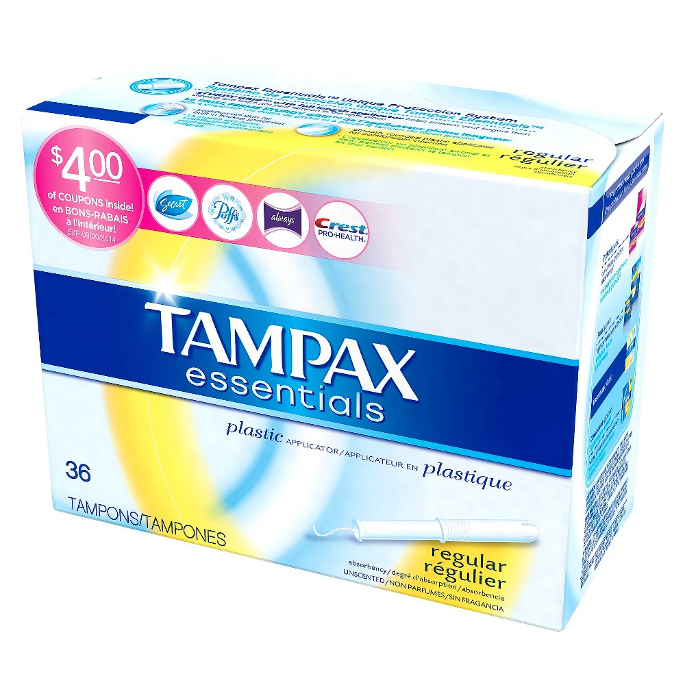Tampax UPC & Barcode
