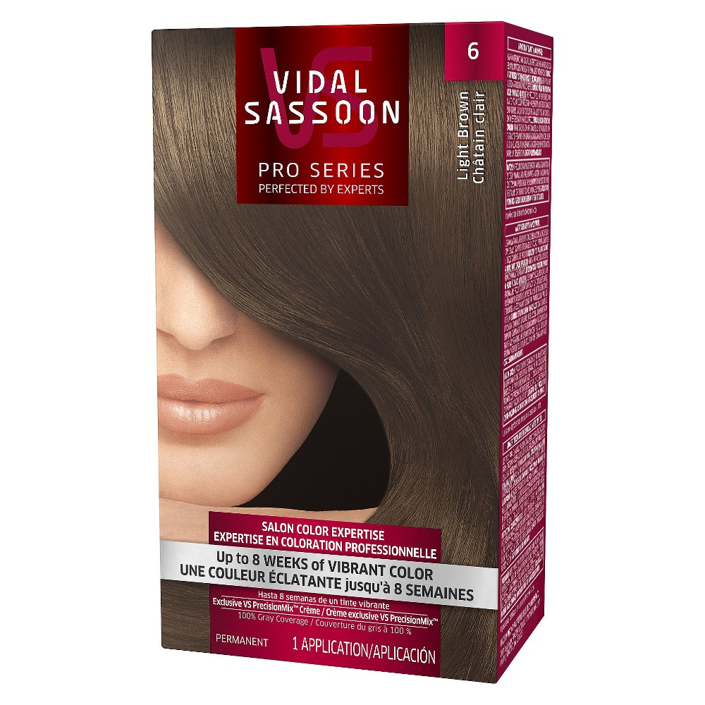 Upc 037000848356 Vidal Sassoon Pro Series 6 Light Brown Permanent Hair Color 3000